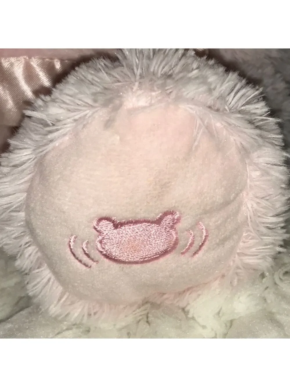 BABY GUND Animated Pink Peek A Boo My First Teddy Bear Plush